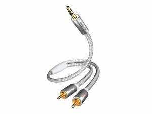 Inakustik Premium MP3 JACK-RCA 3m Kabel Audio JACK-2xRCA Salon Pozna Wrocaw - 2861637040