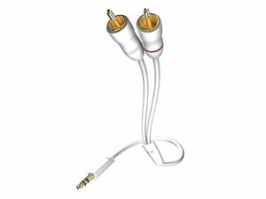 Inakustik Star MP3 JACK-RCA 3m Kabel Audio JACK-2xRCA Salon Pozna Wrocaw - 2861637045