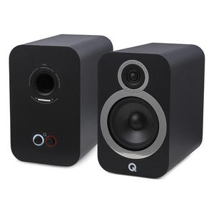 Q Acoustics QA 3030i Czarny Kolumny Podstawkowe Salon Pozna Wrocaw - 2865888312