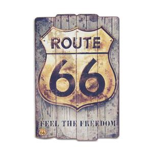 Dekoracyjna tablica "Route 66". - 2842319503