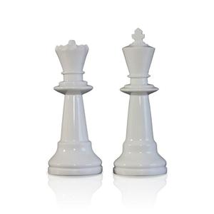 Deko figurki szachowe Król i Królowa.