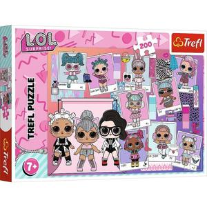 Puzzle 200 elementw L.O.L Surprise Lovely dolls - 2877923005