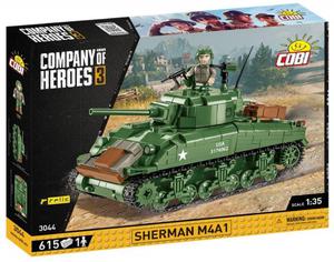 Klocki Company of Heroes 3 Sherman M4A1 - 2877923148