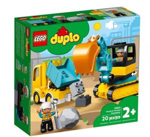 Klocki DUPLO 10931 Ciarwka i koparka gsienicowa - 2878385848