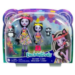 Lalki Enchantimals Sage i Sabella Skunk Lalki siostry Mattel - 2878126844