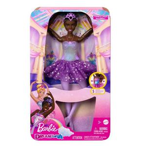 Lalka Barbie Dreamtopia Baletnica Magiczne wiateka Brunetka Mattel - 2878126866