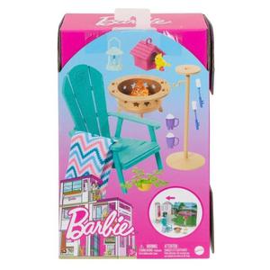 Meble i akcesoria Barbie Ognisko Mattel - 2878126869