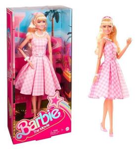 Lalka filmowa Barbie Margot Robbie jako Barbie w rowej sukience Mattel - 2878126879