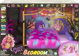 Mebelki Sypialnia Monster High Clawdeen Wolf + akcesoria Mattel - 2878126924