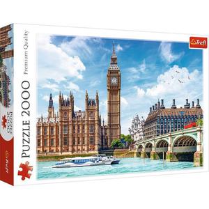 Puzzle 2000 elementw - Big Ben Londyn Anglia Trefl - 2878238831