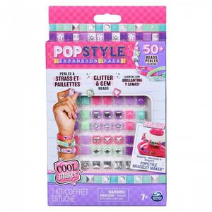 Zestaw do tworzenia bransoletek PopStyle Glitter & Gem Expension Pack Spin Master - 2878238865