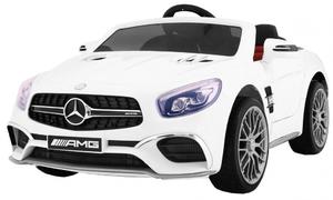 Autko na akumulator dla dzieci AMG SL65 Biay - 2877828858