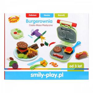 Masa plastyczna Ciasto-masa Burgerownia Smily Play - 2878387444