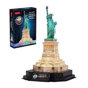 Puzzle 3D LED Statua Wolnoci (wersja nocna) Cubic Fun - 2878578930