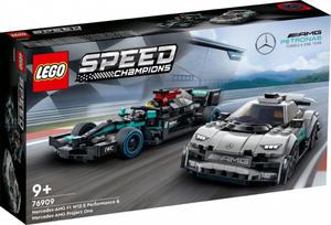 Klocki Speed Champions 76909 Mercedes-AMG F1 W12 E Performance i Mercedes-AMG ONE LEGO - 2878578939