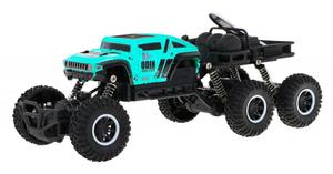 Crawler Truck Monster dla dzieci 8+ Zdalnie sterowany model 1:18 Pojazd terenowy - 2877828212