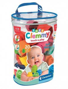 Klocki Clemmy Woreczek z 20 klockami Clementoni - 2878735763