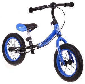 Rowerek biegowy dla dzieci Boomerang SporTrike Niebieski Nauki jazdy + Zmienny ukad ramy - 2878014472