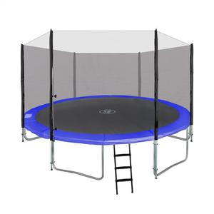 Trampolina ogrodowa SkyRamiz 366cm 12FT dla dzieci Niebieski + Akcesoria - 2877829074