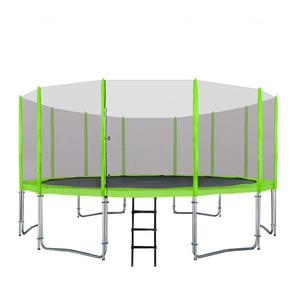 Trampolina ogrodowa SkyRamiz 487cm 16FT dla dzieci Zielony + Akcesoria - 2877829079