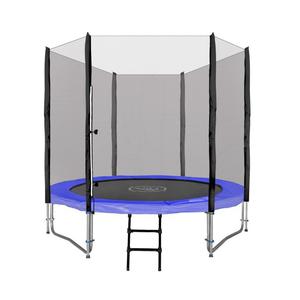 Trampolina ogrodowa SkyRamiz dla dzieci 244cm 8FT Niebieski + Akcesoria - 2877829080