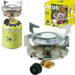 Kuchenka turystyczna na gaz na kartusze gazowe z gwintem 7/16" ATOS 1.8kW - 2877830095