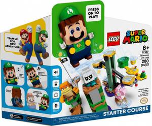 Klocki Super Mario 71387 - Przygody z Luigim - zestaw startowy - 2877830750