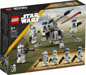 Klocki Star Wars 75345 Zestaw bitewny - onierze-klony z 501. legionu - 2878385721