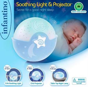 Infantino Projektor 2w1 niebieski - 2877831766