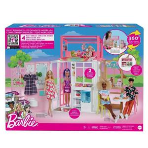 Kompaktowy domek dla lalek Barbie - 2877920510