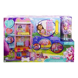 Lalka Enchantimals Miejski domek z kawiarenka Zestaw HHC18 - 2877920526