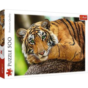 Puzzle 500 elementw Portret tygrysa - 2877922085