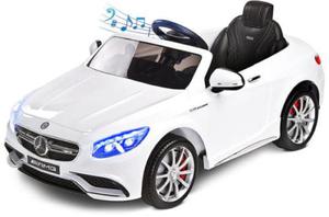 Toyz by Caretero Samochd Na Akumulator Mercedes-Benz S63 AMG Biay - 2862603262