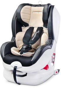 Caretero Fotelik Samochodowy Defender Plus ISOFIX 0-18kg Beowy - 2861669511