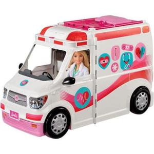 Barbie Zestaw Mobilna Karetka 2w1 FRM19 - 2867452352