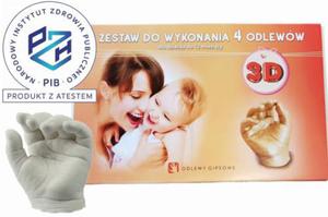 Ramy Czasu Odcisk Odlew 3D Zestaw Do Wykonania 4x Odleww - 2861670161