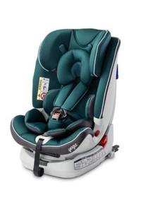 Caretero Fotelik Samochodowy Yoga ISOFIX Zielony 0-36kg - 2868956154