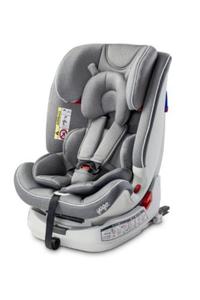 Caretero Fotelik Samochodowy Yoga ISOFIX Szary 0-36kg - 2861670225