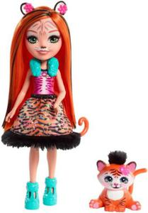 Mattel Enchantimals Lalka Ze Zwierztkiem Tanzie Tiger FRH39 FNH22 - 2867795678