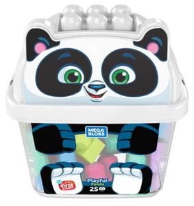 Fisher Price Mega Bloks Pojemnik Z Klockami Panda GCT47 GCT46 - 2868956197