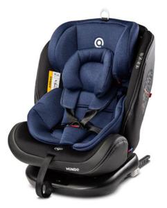 Caretero Fotelik Samochodowy Mundo ISOFIX 0-36 kg Niebieski - 2867452362