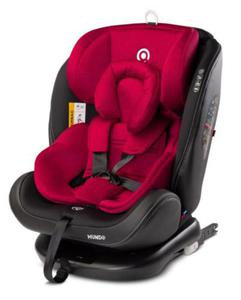 Caretero Fotelik Samochodowy ISOFIX Mundo 0-36 kg Czerwony - 2867452363