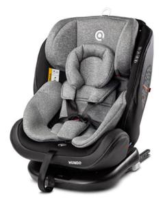 Caretero Fotelik Samochodowy ISOFIX Mundo 0-36 kg Szary - 2861670303