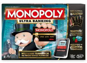 Hasbro Monopoly Ultra Banking Gra Planszowa B6677 - 2868956299