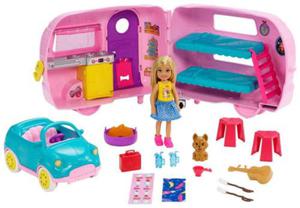 Barbie Lalka Chelsea z Przyczep Kempingow FXG90 - 2867271421