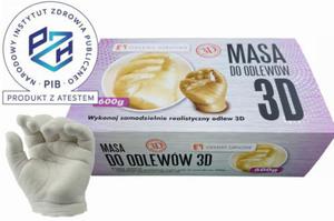 Ramy Czasu Masa Do Odleww 3D Kopiowanie Czci Ciaa 600g - 2861671384