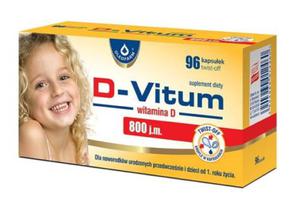 D-VITUM Witamina D Dla Niemowlt Twist-off 800 j.m. 96 Kaps - 2861671513