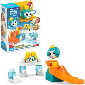 Fisher-Price Mega Bloks Klocki A Kuku Zjedalnia + Pingwinek GKX67 GKX66 - 2868957134