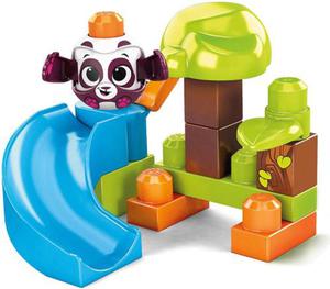 Fisher-Price Mega Bloks Klocki A Kuku Zjedalnia + Panda GKX68 GKX66 - 2868957135