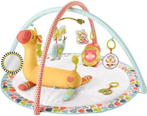 Fisher Price Sensoryczna Mata z yrafk GMG07 - 2868957508